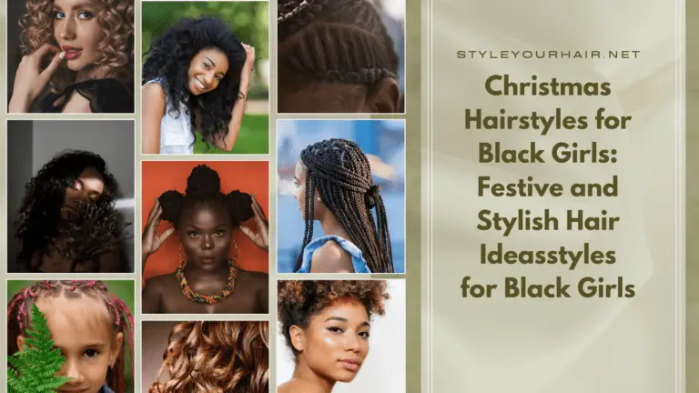 Christmas Hairstyles for Black Girls: Festive and Stylish Hair Ideas