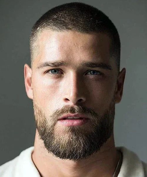 Buzz Cut With Beard