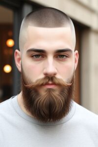 Buzz Cut With Beard