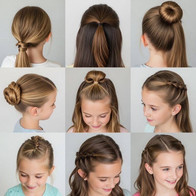 Easy Back-to-School Hairstyles for Girls