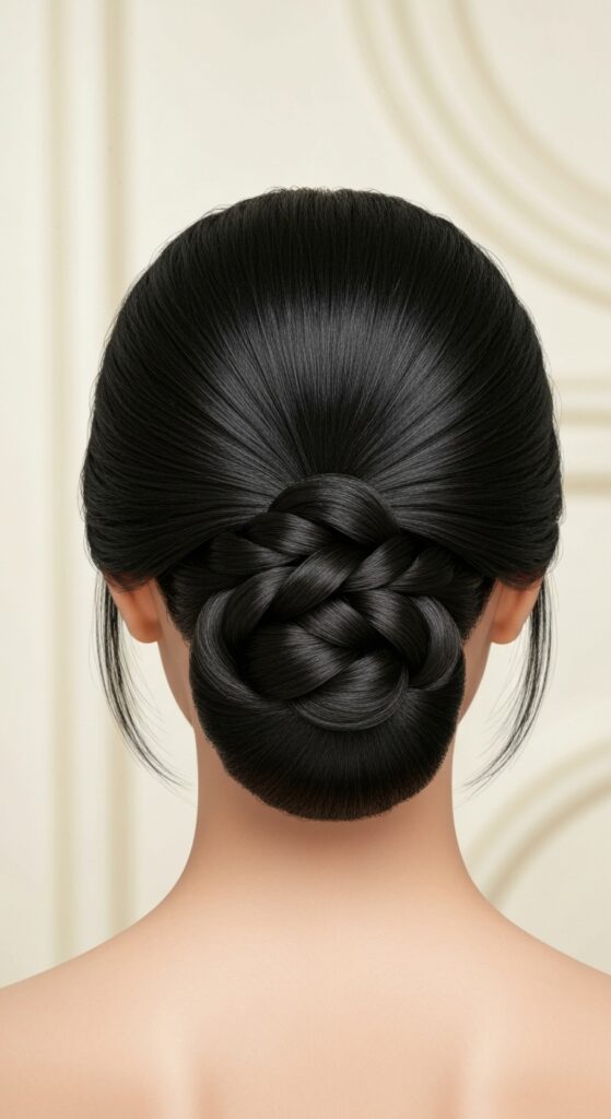 Low Twisted Bun