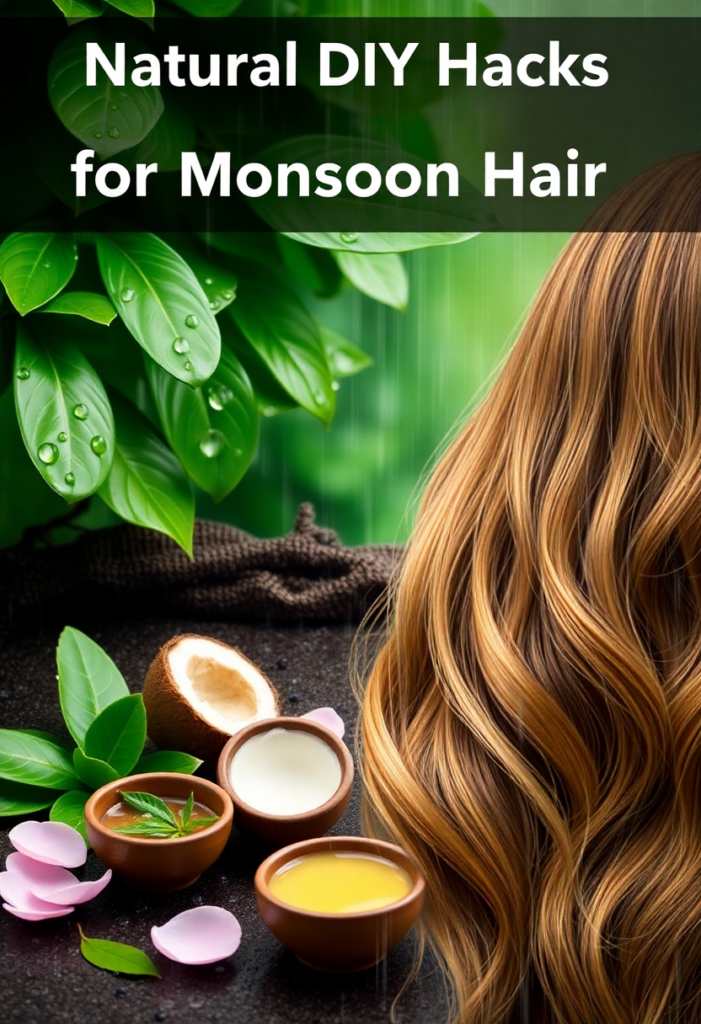 Natural DIY Hacks for Monsoon Hair