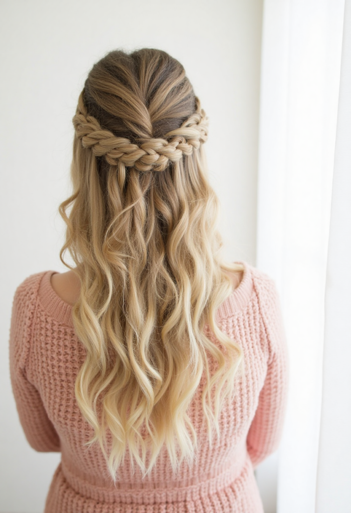 Quick French Braid