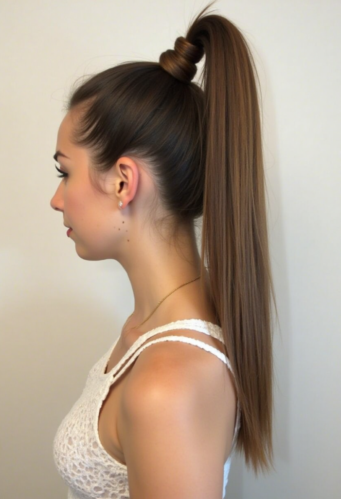 The Classic High Ponytail