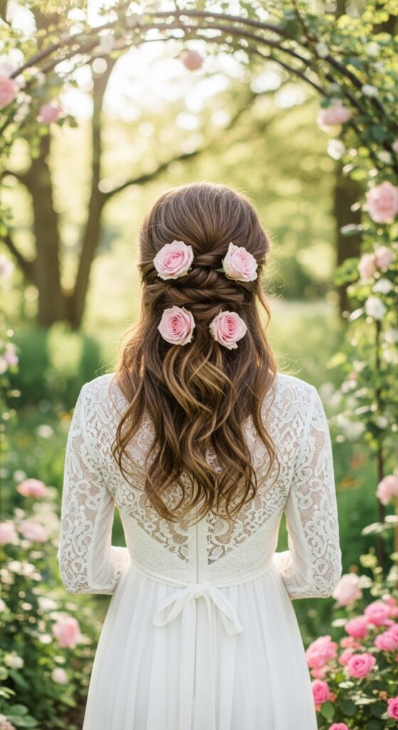Twisted Crown Half-Up