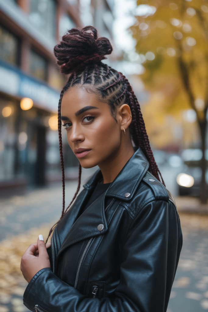 Mohawk braids