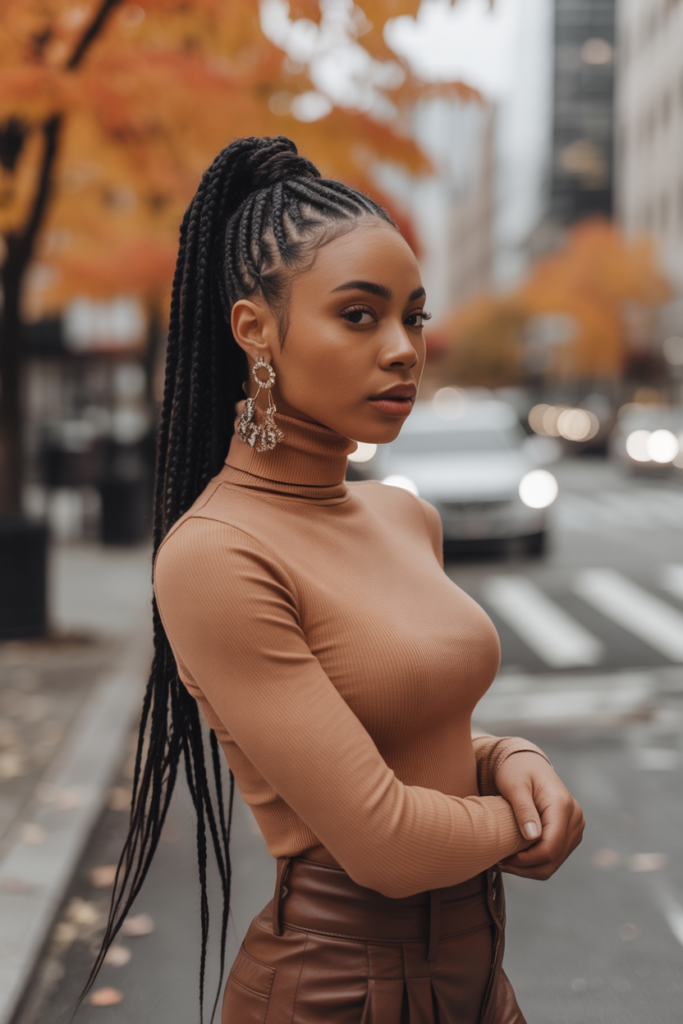 braided ponytail