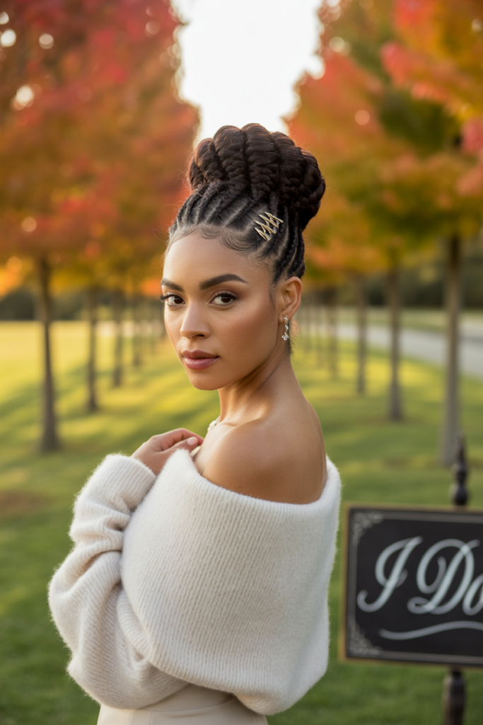 braided updo