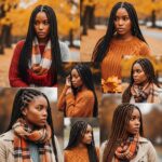 fall black women hairstyle