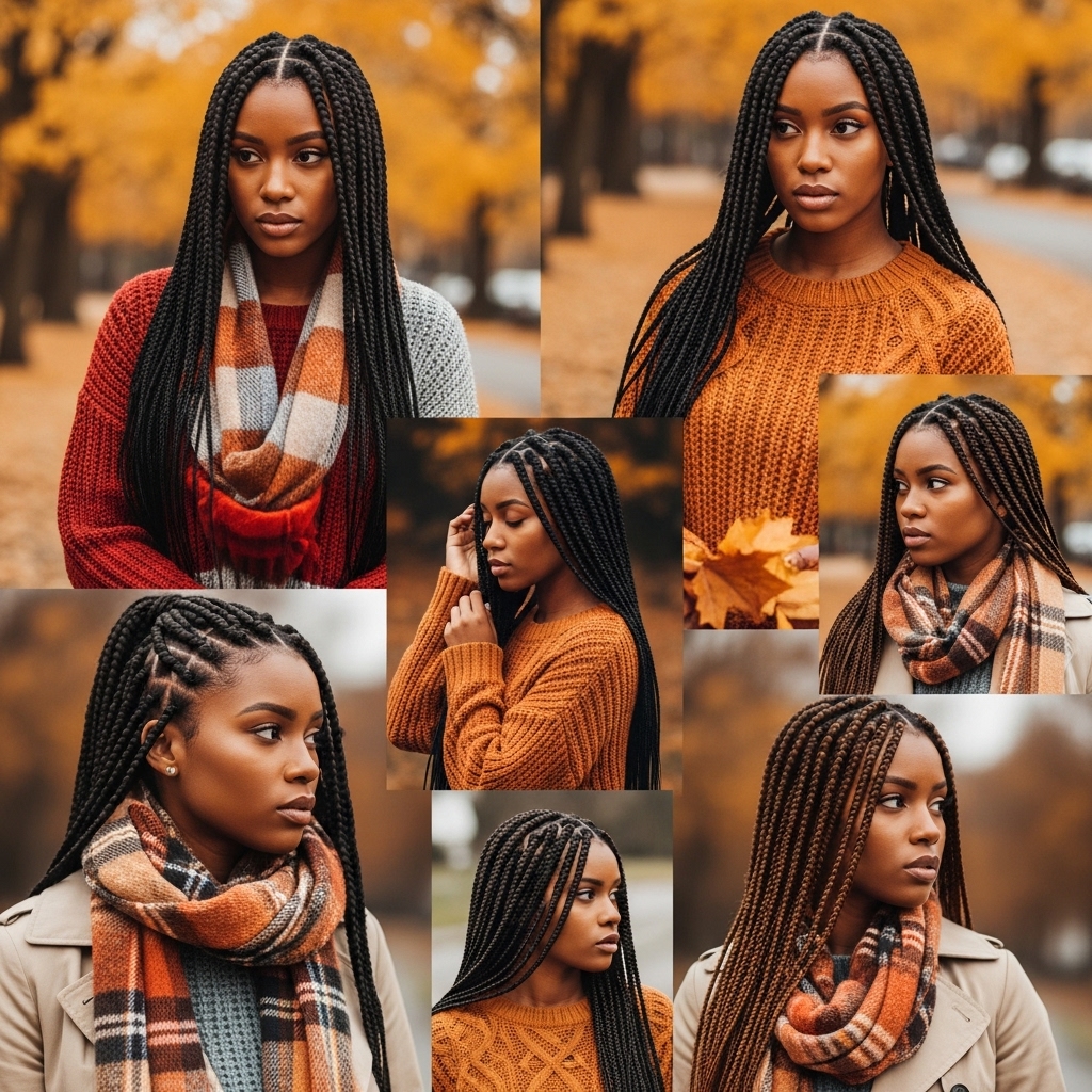 fall black women hairstyle